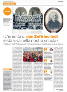 Articolo Gazzetta di Reggio del 28/11