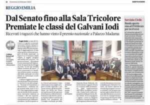 Dalla "Gazzetta di Reggio" del 04/02/2024